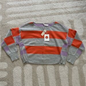 Anthropologie Daily Practice Striped Sweater